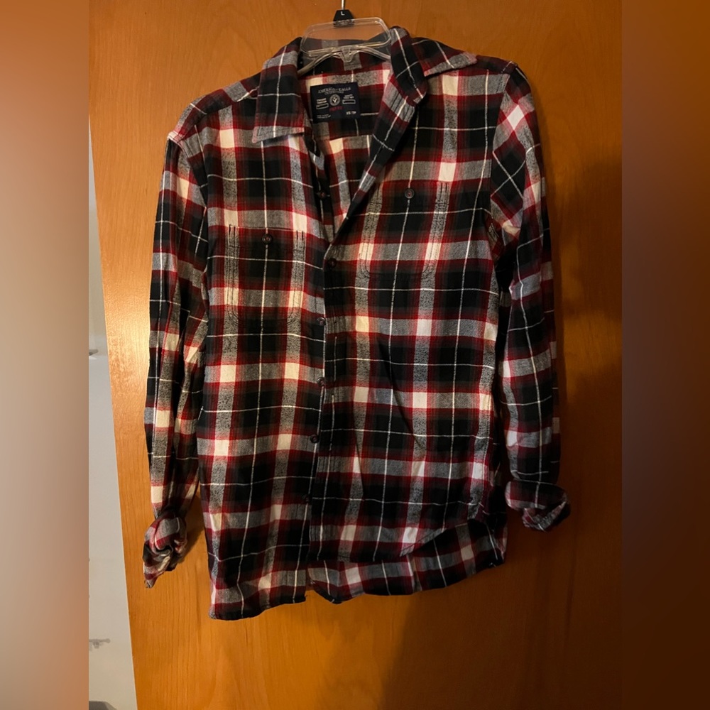 Woman’s flannel shirt
